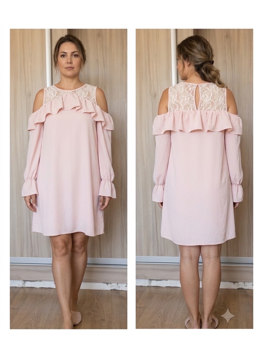 Robe rose bebe