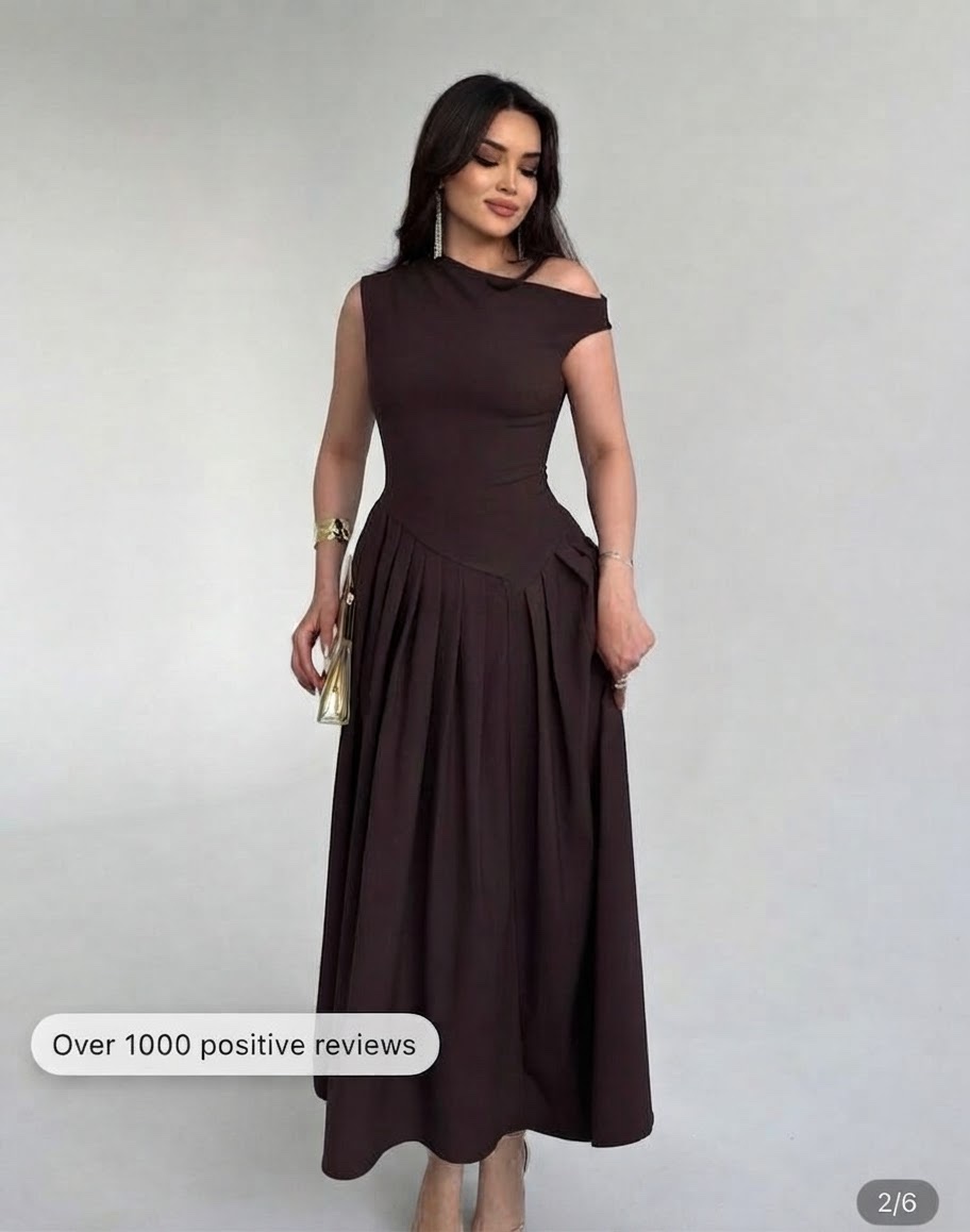 Robe maron 