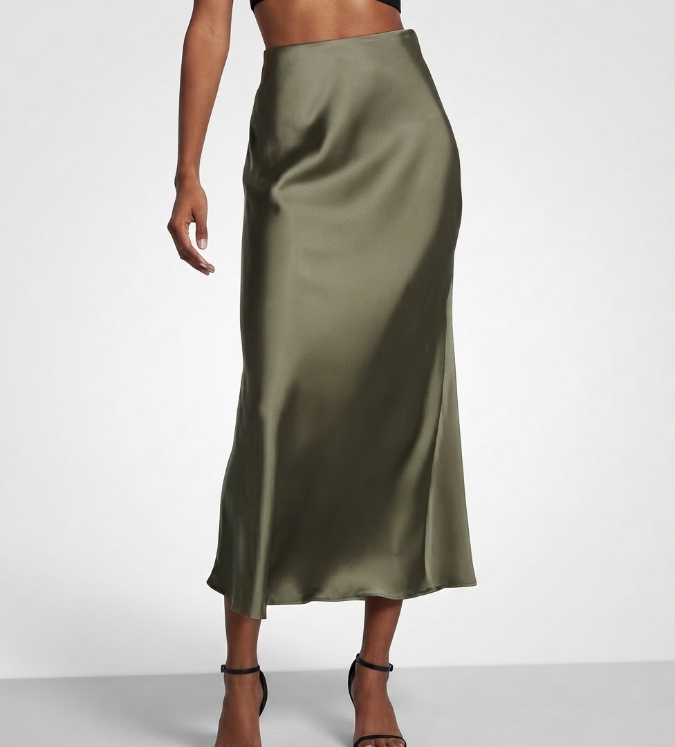 Jupe satin