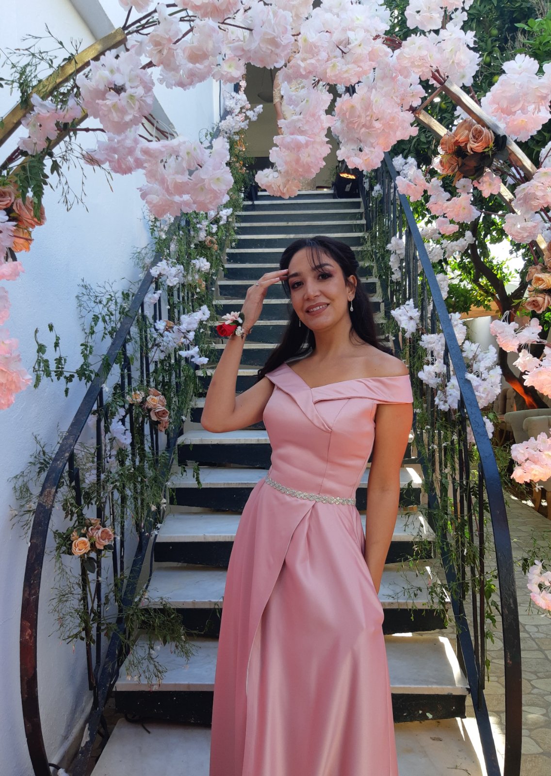 Elegant Pink Dress