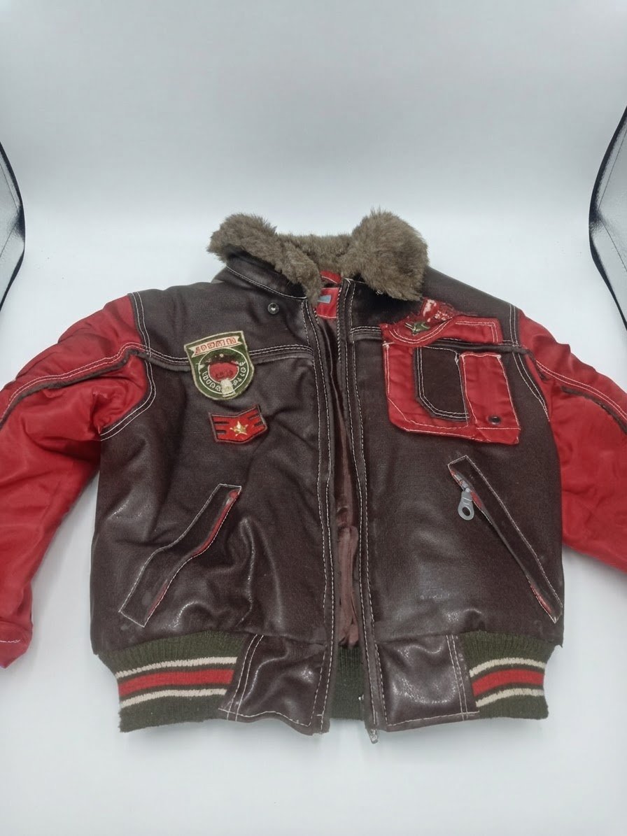 Veste cuir taille 2 ans