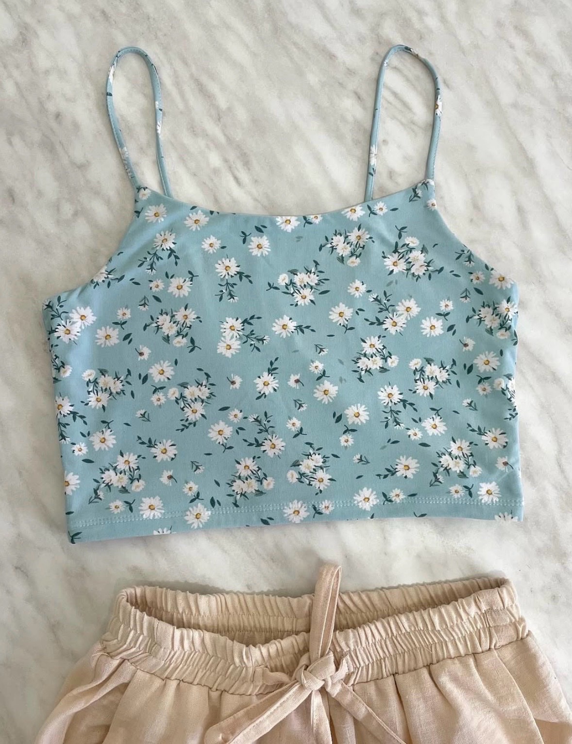 Top bleu 