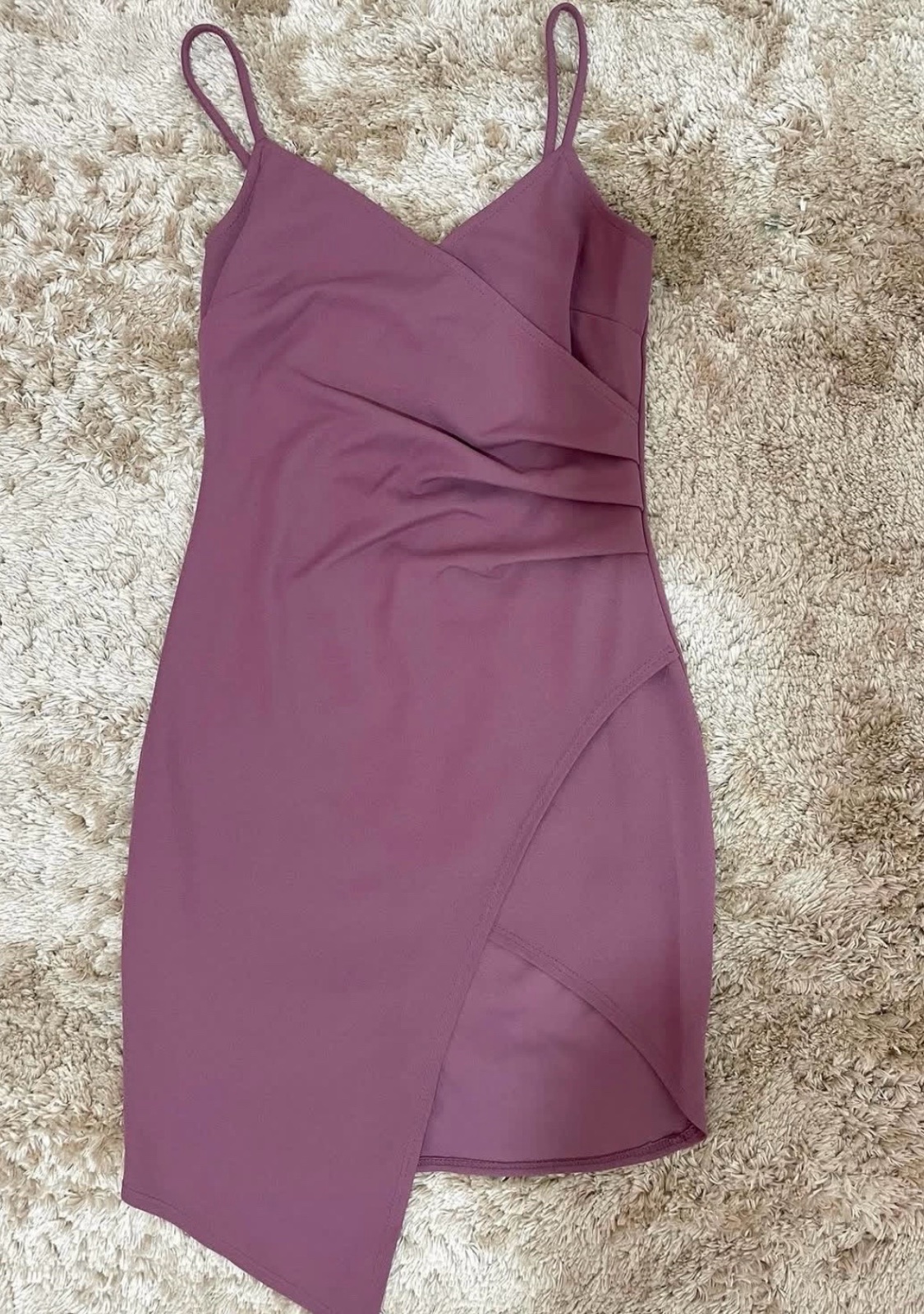 Robe mauve 