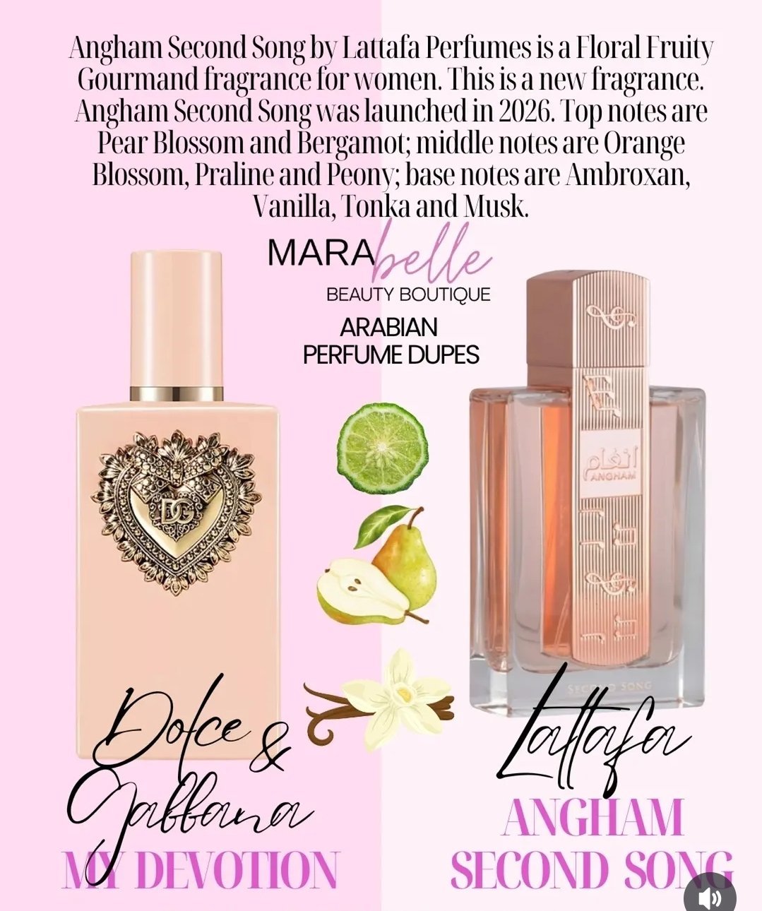 Parfum Angham Second Song, Lattafa