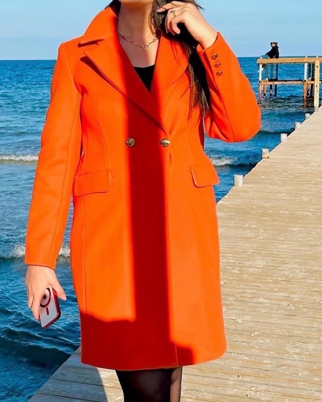 Manteau orange