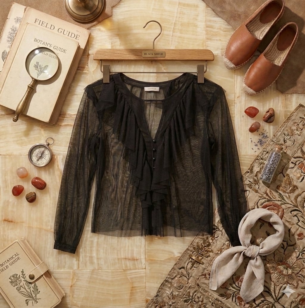 Blouse noire zara très classe