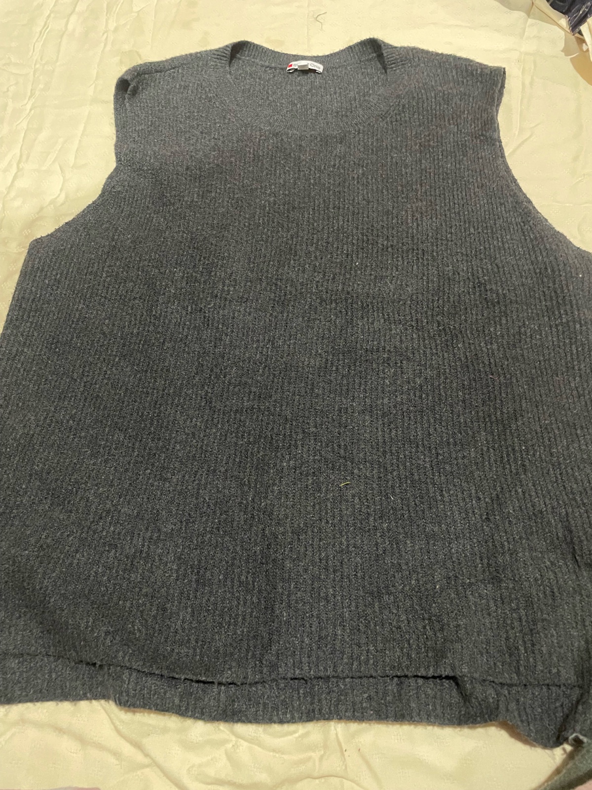 Debardeur gris charbon
