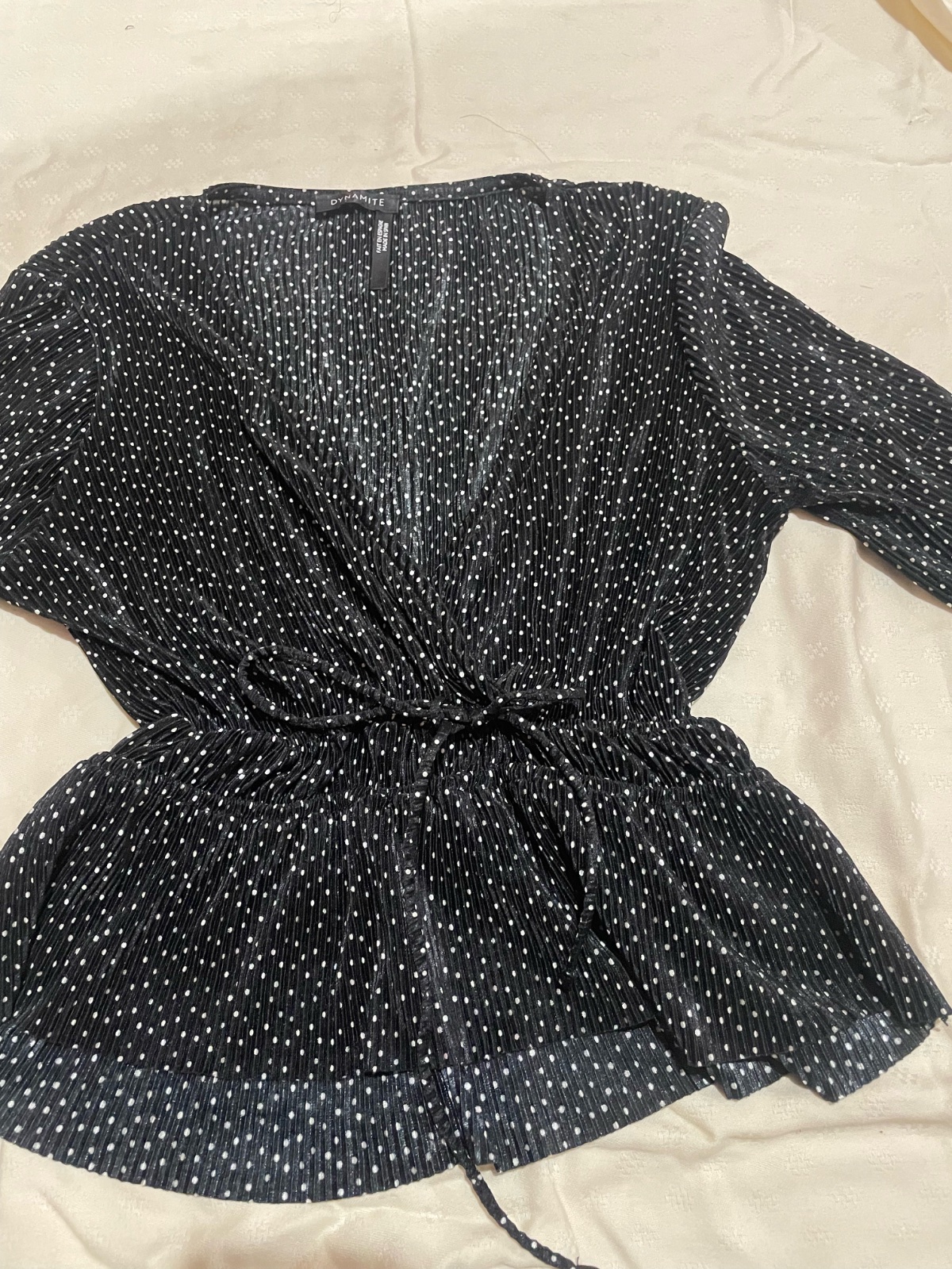 Chemise noir et blanc 