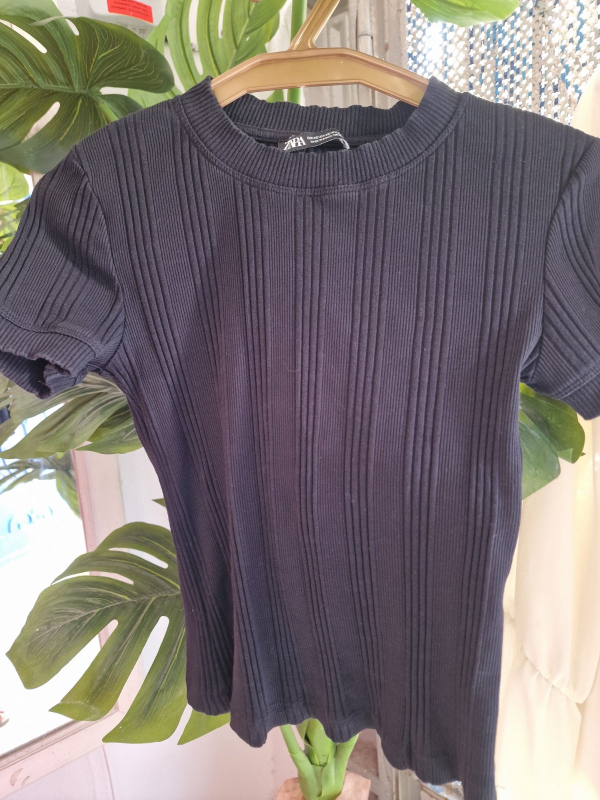 Top noir Zara