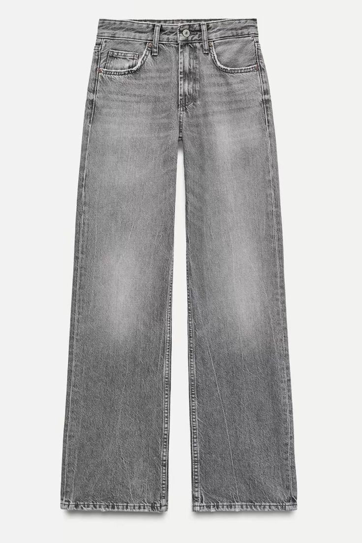 H&M Straight High Ankle Jean