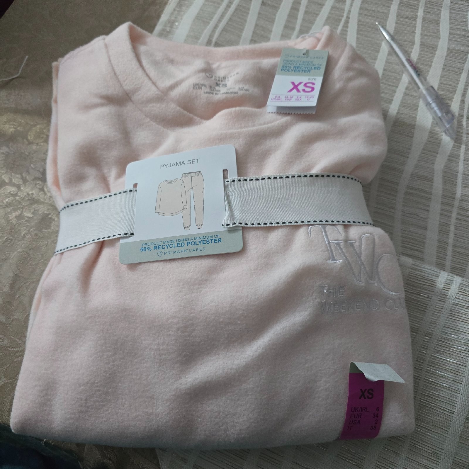 Pyjama primark taille XS(34/36)