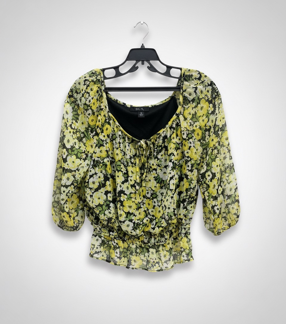 Chemise fleurie