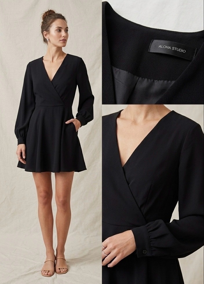 Robe noir mini 