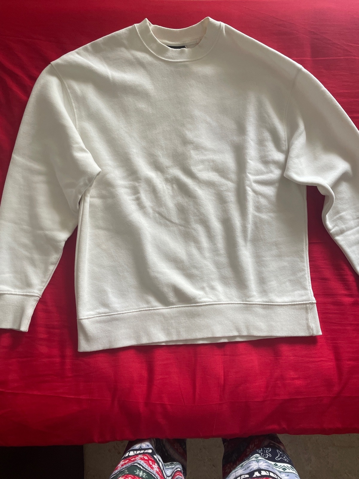 Pull blanc 