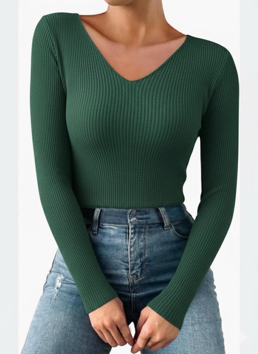 Pull vert 