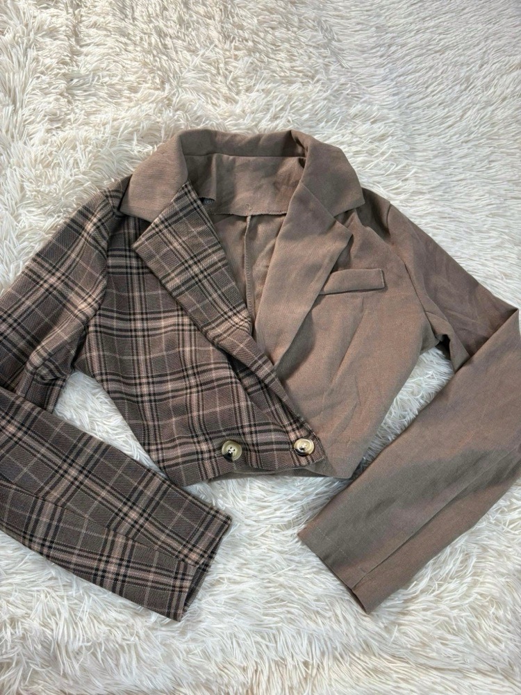 Blazer cropped chic