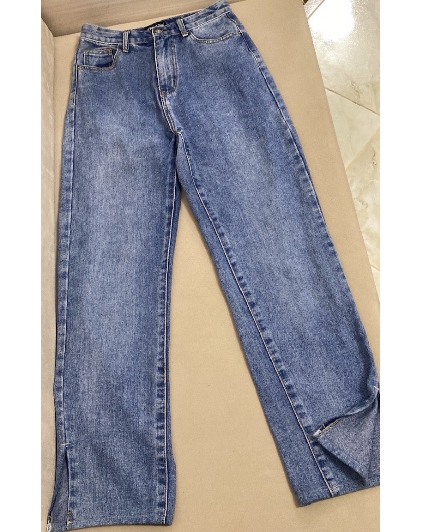 Jeans large femme
