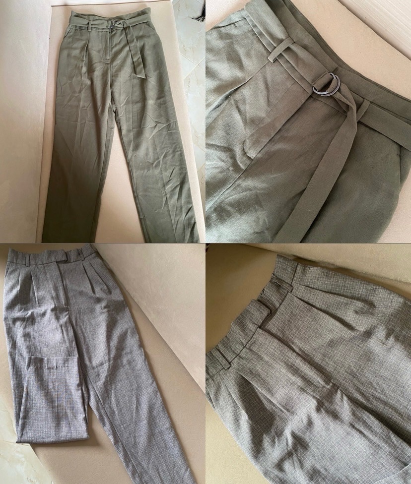 Deux pantalons femme