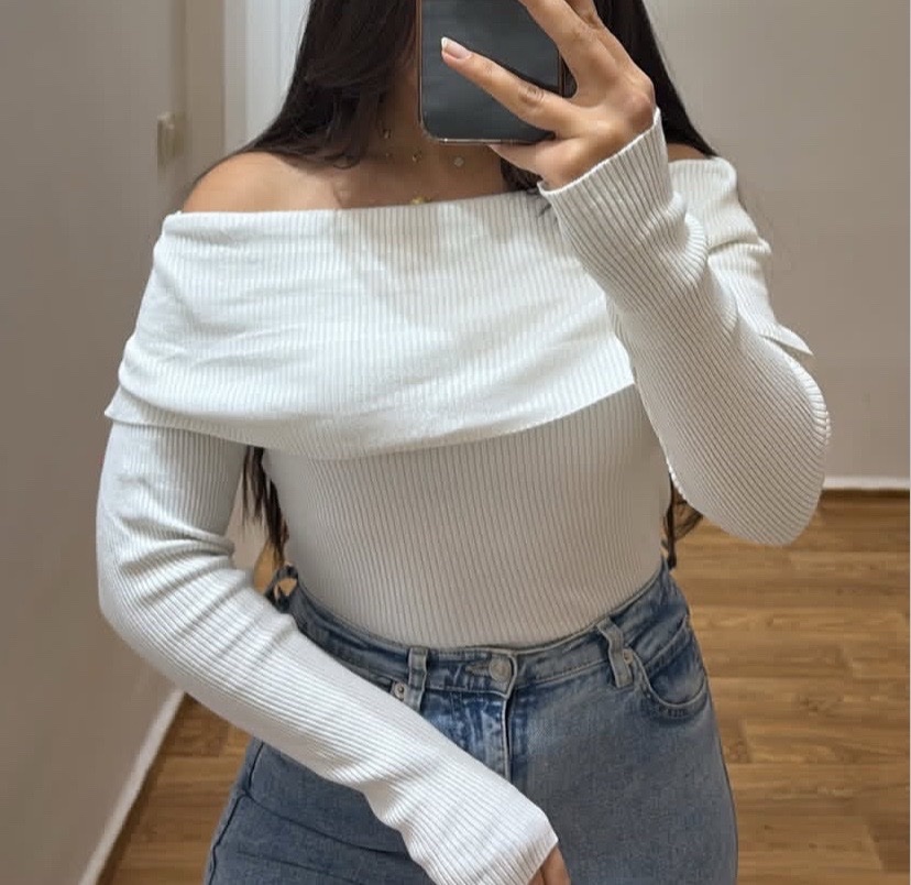 Pull blanc