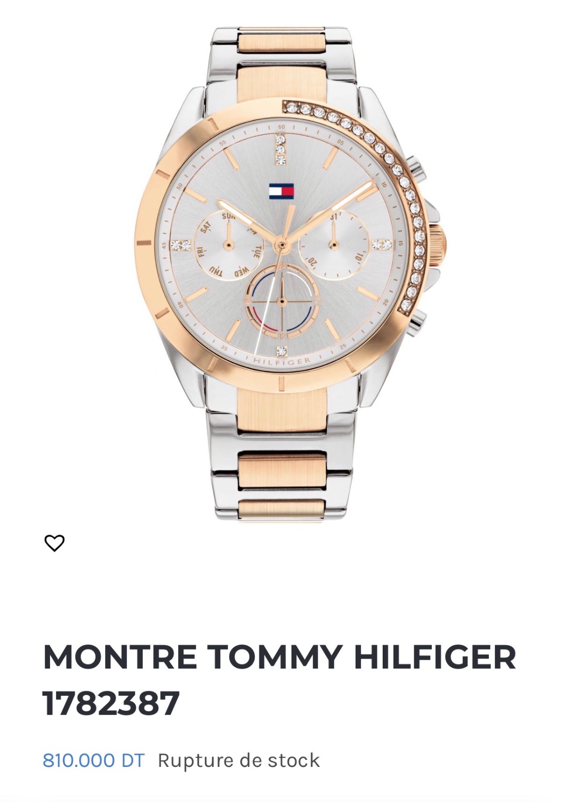 Montre Tommy Hilfiger