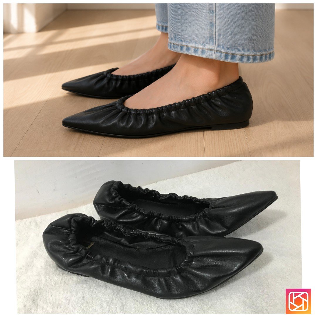 Ballerine  souple  et confortable 🖤
