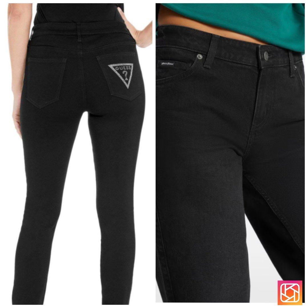 Pantalon taille haute guess authentique 