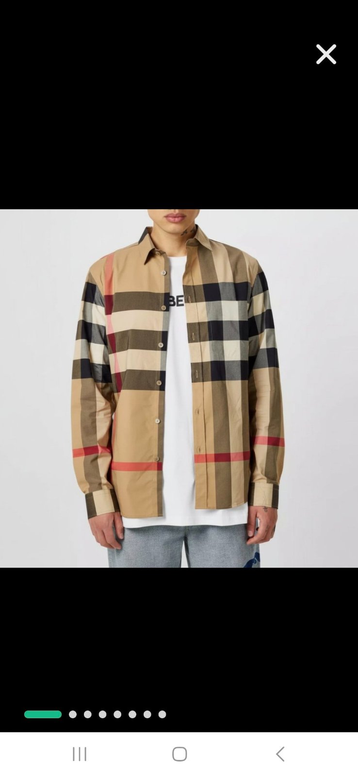 Chemise burberry authentique 