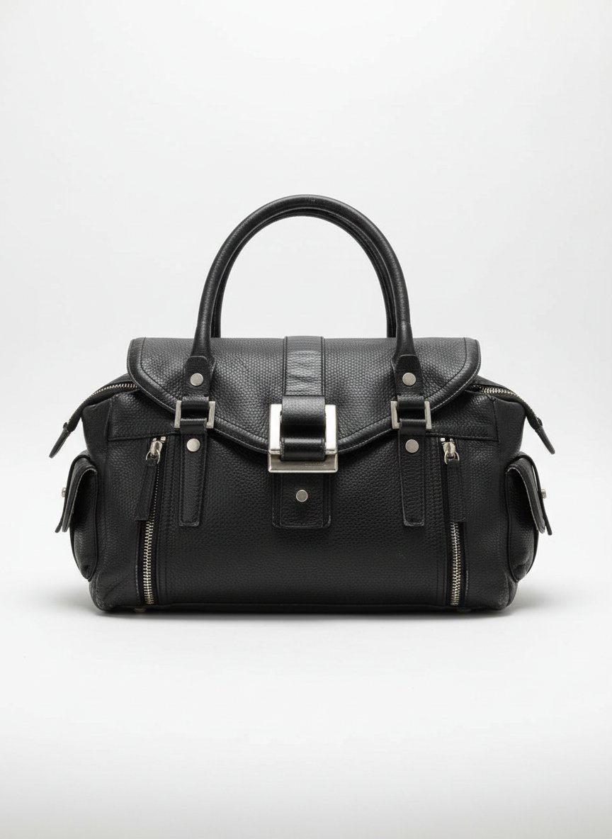 Sac Calvin Klein authentique en véritable cuir 