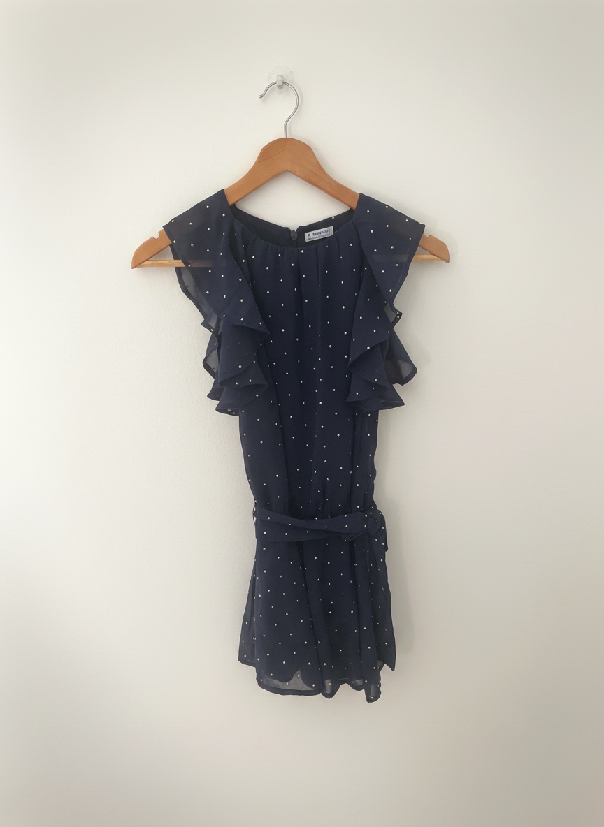 Combi short bleu