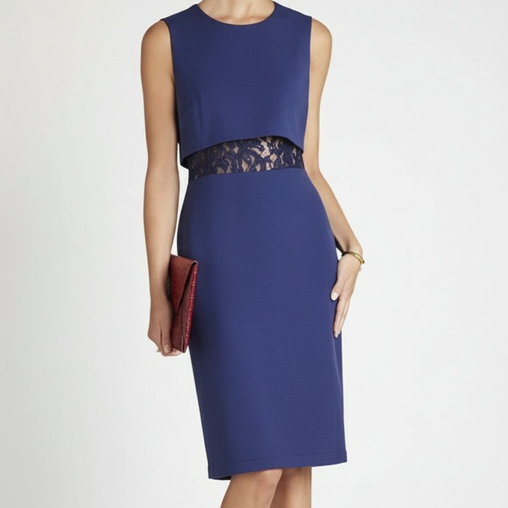 Magnifique Robe sans manches de BCBG MAXAZRIA  