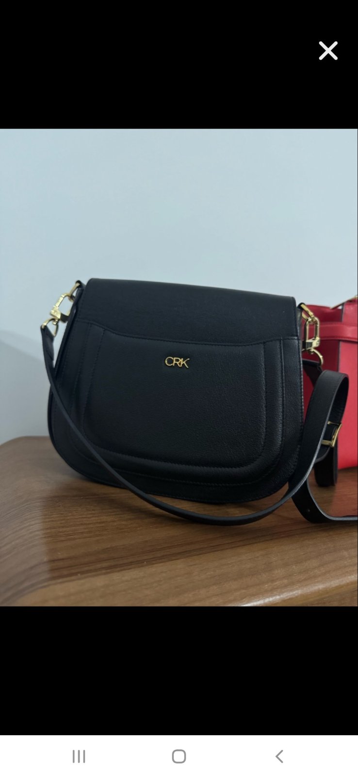 Sac CRK noir ( reposté suite a un 2eme retour abed mridha wallah) 