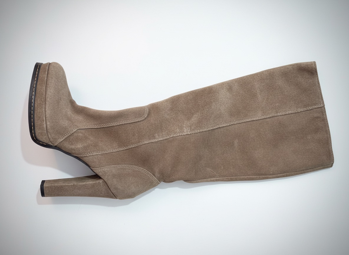 Bottes Mai Piu Senza pour femmes à talons hauts en cuir beige🔥🔥💥💥