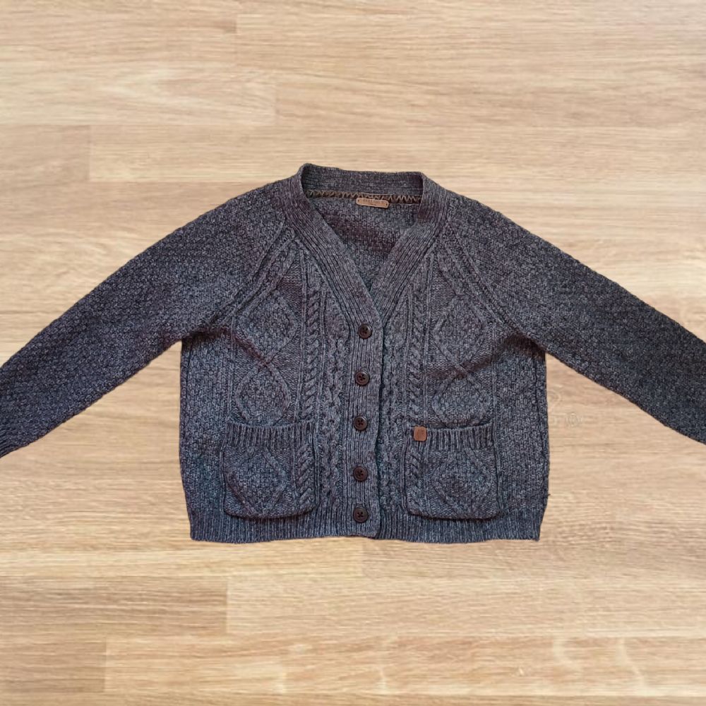 Cardigan gris