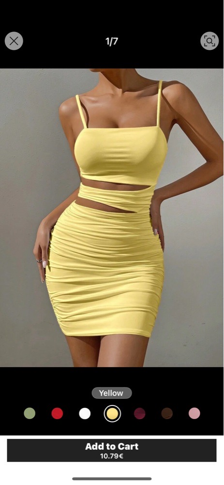 Robe butter yellow
