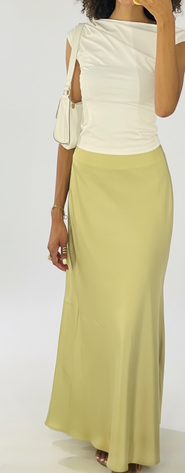 Jupe en Soie - Silk Skirt - Nn Store