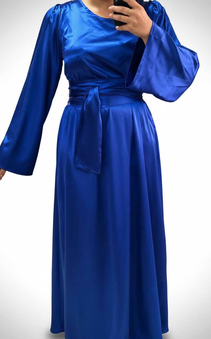 Robe satin 