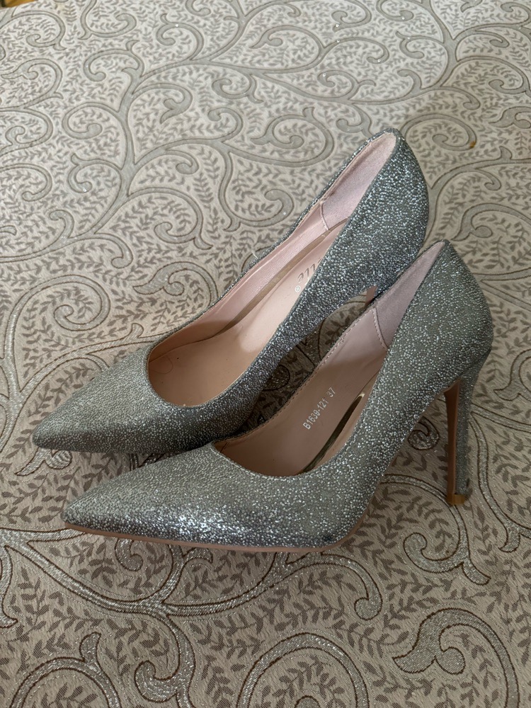 escarpin argent