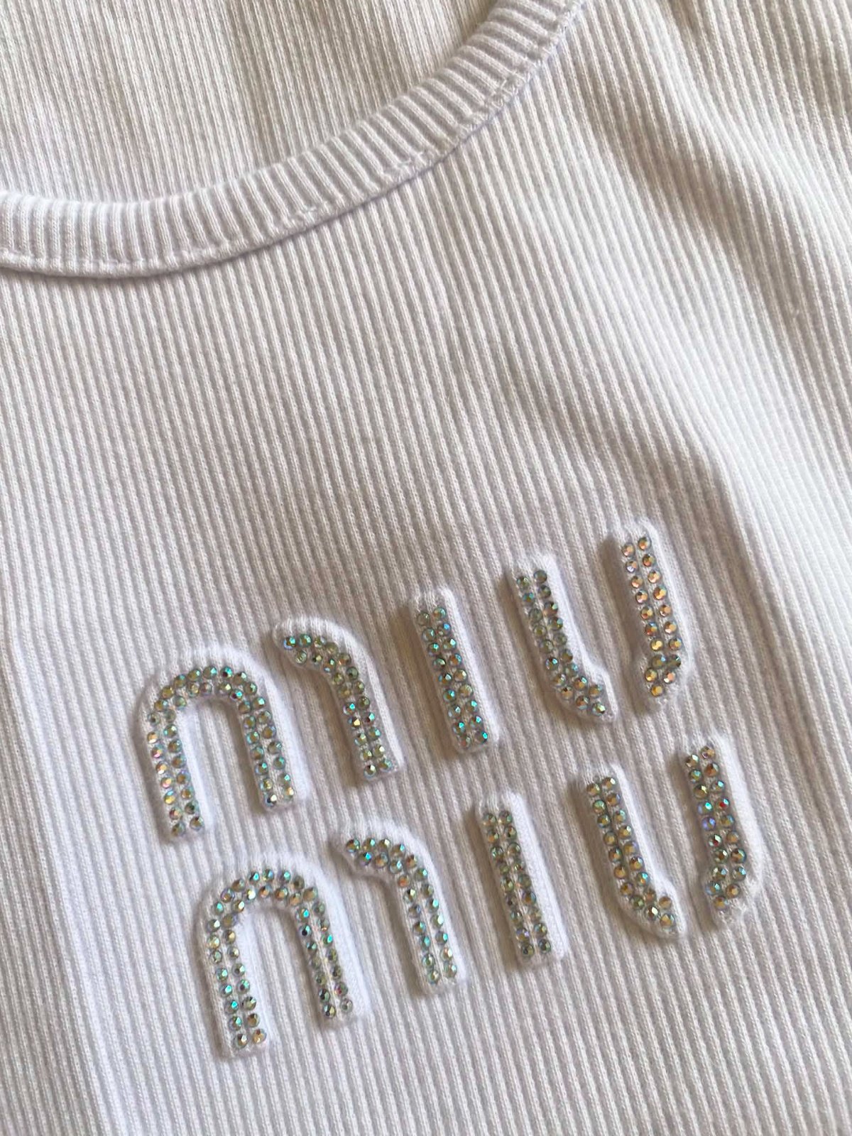 Débardeur miu miu 
