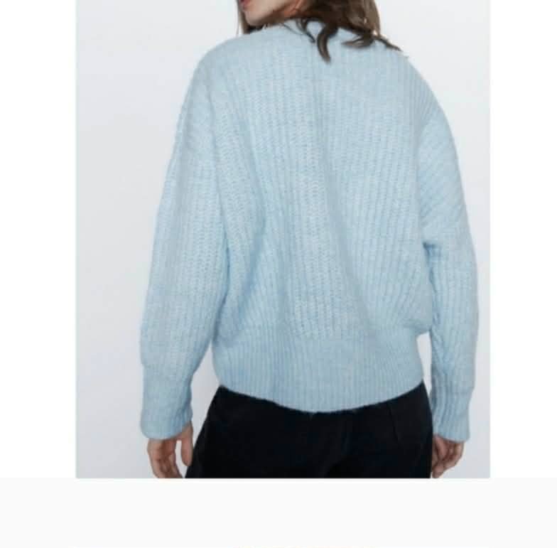 Pull Zara ❤️ Bleu pastel 