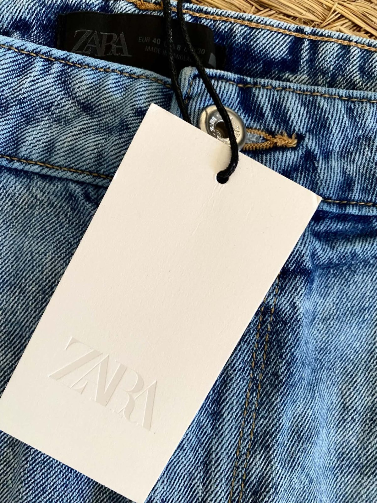 Jean mom Zara 