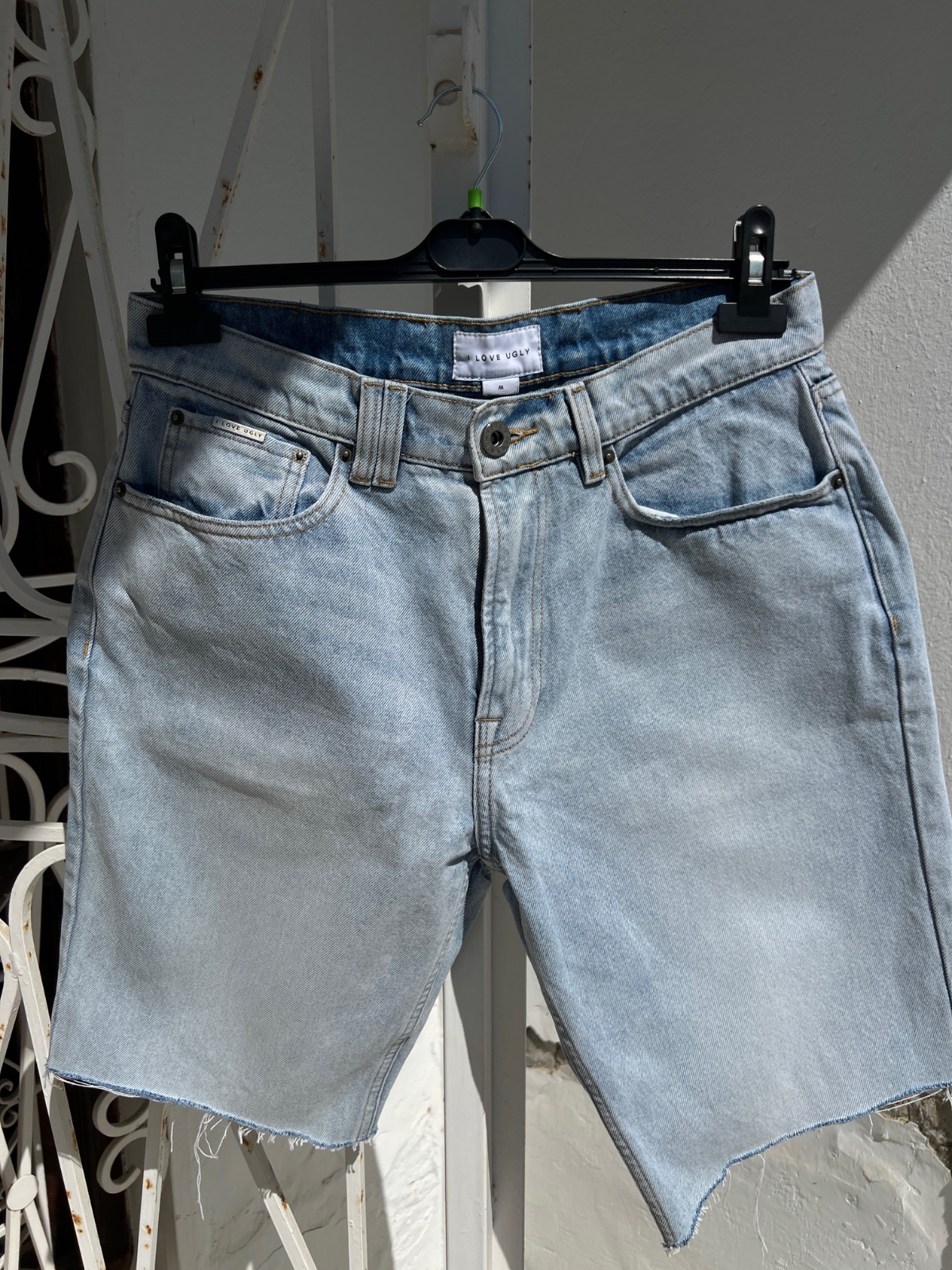 Short jean homme