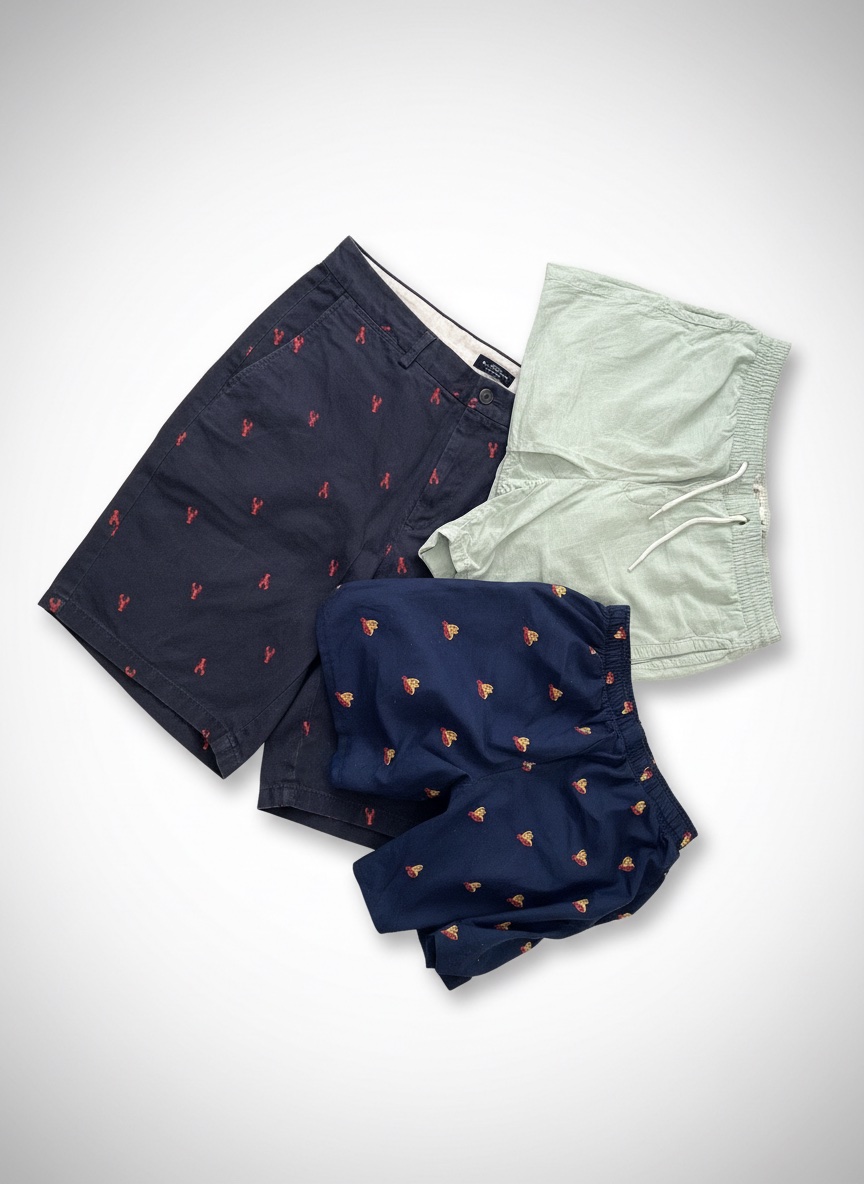 3 shorts