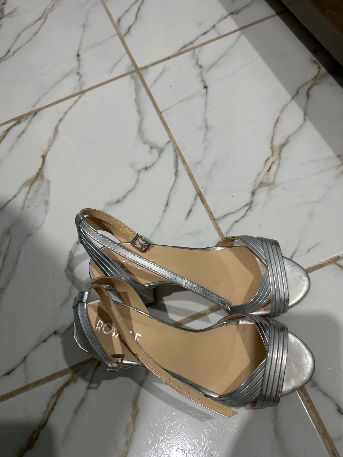 Escarpin argent