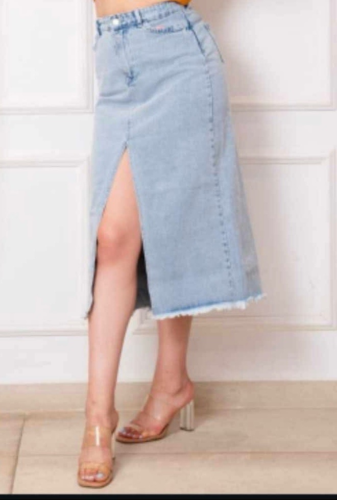 Jupe jean