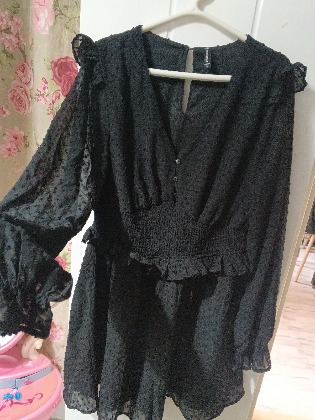 Combinaison short noir
