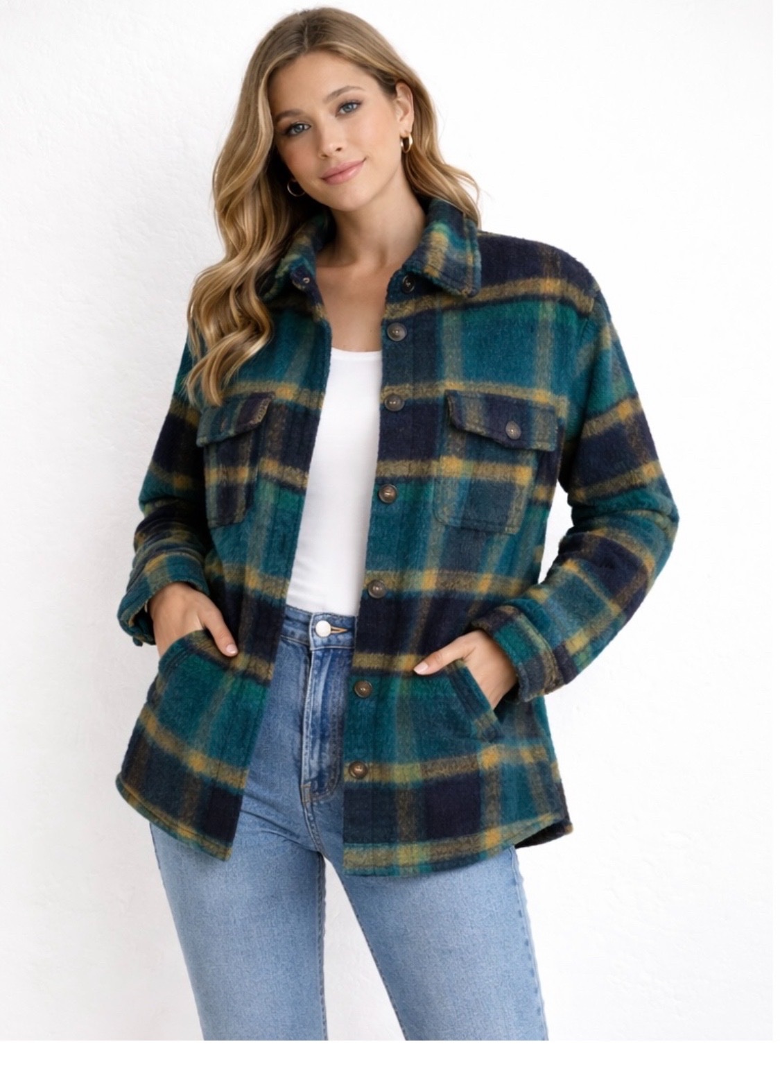 Surchemise en laine doux 🧵