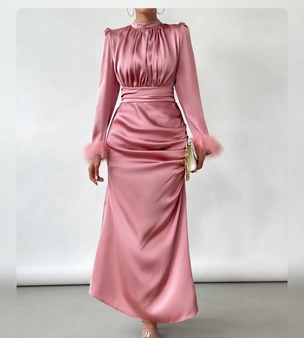 Robe rose