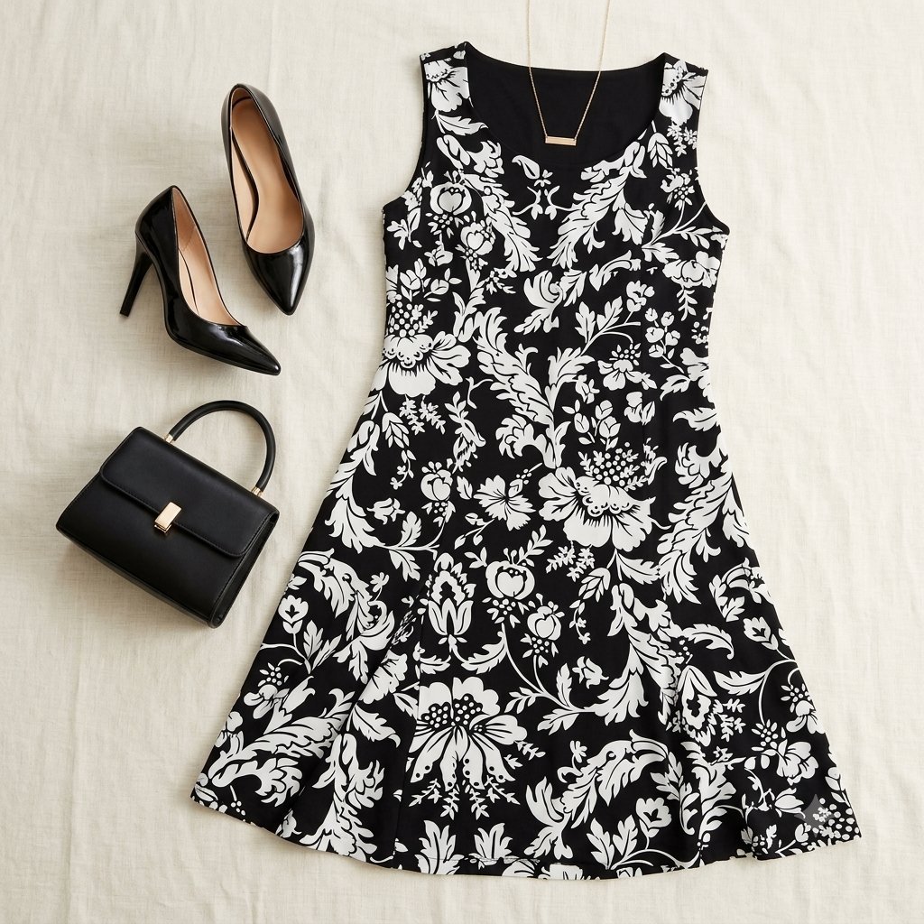 Une robe (Flat lay)