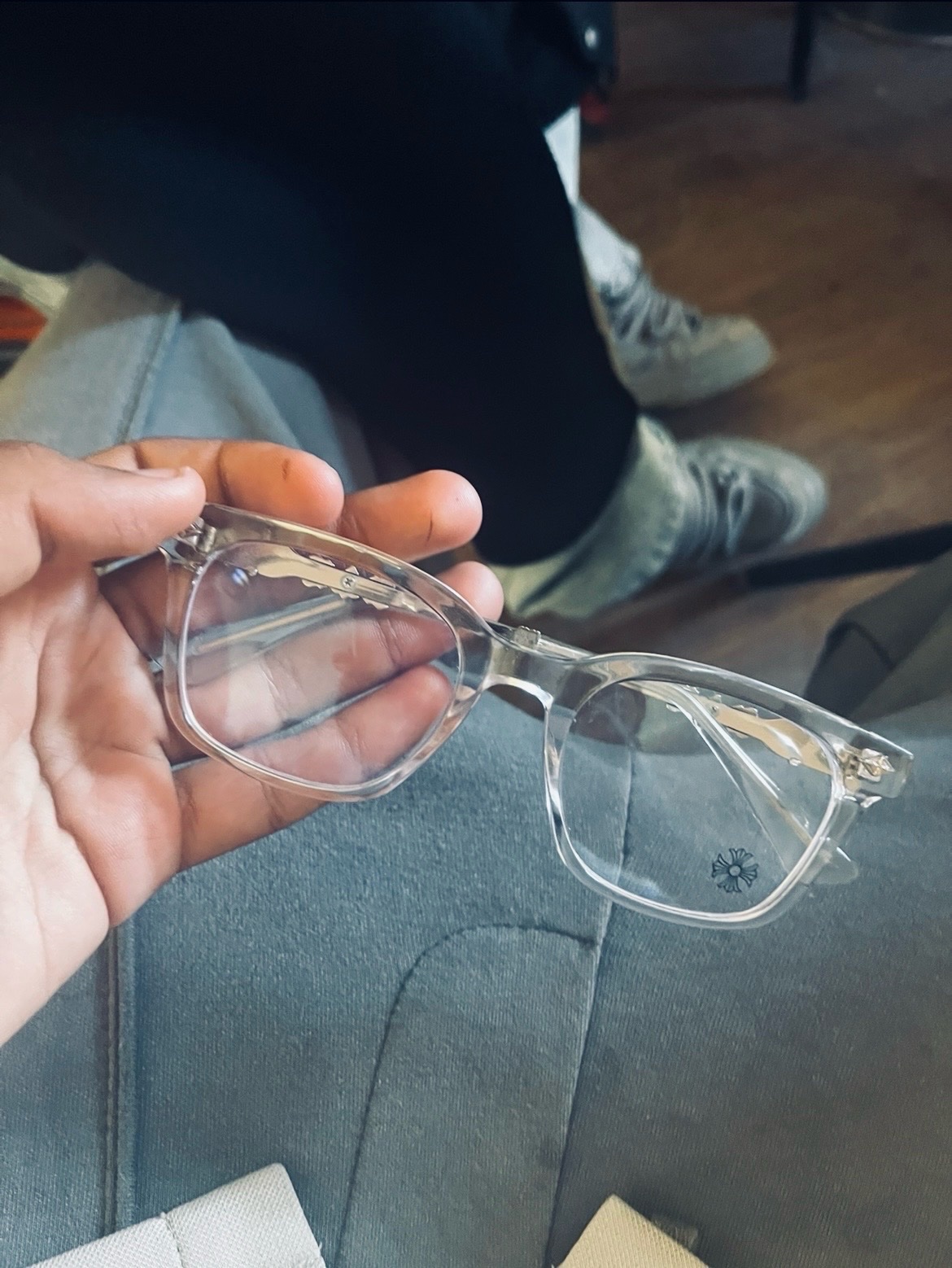 Lunette chrome hearts