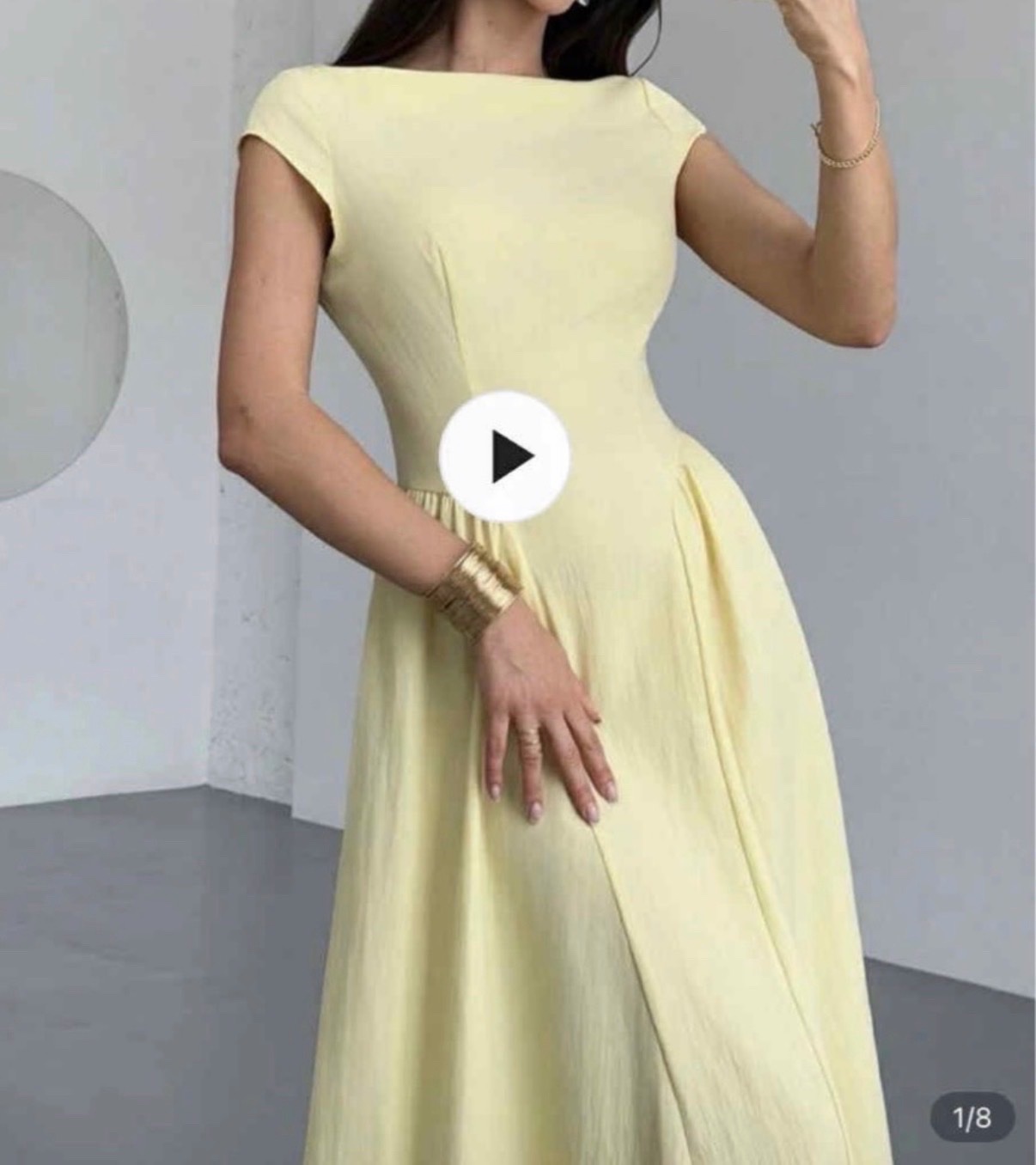 Robe jaune